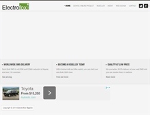 Tablet Screenshot of electrofox.com.ng